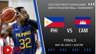 LIVE Gilas Pilipinas vs Cambodia  SEA GAMES 2023 Mens Basketball FINALS