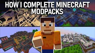 Staying Motivated Playing Modded Minecraft - A Journey Through My Worlds