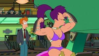 Female Muscle clip 112 - Futurama