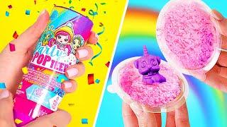 Surprise Toys Unboxing  Party Popteenies And Fizzing Bath Bomb Kit