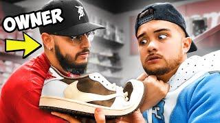 Creasing Sneakers In Sneaker Stores