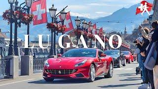 LUGANO Monte Carlo of Switzerland.  Walking Tour