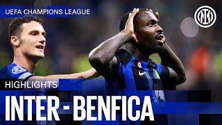 INTER 1-0 BENFICA  HIGHLIGHTS  UEFA CHAMPIONS LEAGUE 2324 