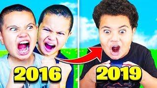 THE EVOLUTION OF MINDOFREZ LITTLE BROTHER KAYLEN Season 1 - Fortnite Chapter 2