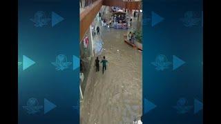 Lluvia en Guadalajara deja inundaciones en Tren Ligero vialidades y plaza comercial