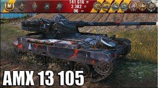 Статист на ЛТ берёт Колобанова  World of Tanks AMX 13 105 лучший бой