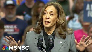 Kamala Harris speaks at campaign rally in Madison WI