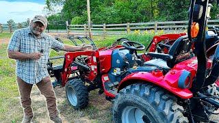 He BOUGHT this 25 hp tractor  Does he regret it?