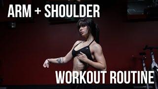 ARM & SHOULDER WORKOUT ft. buttcracks