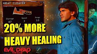 Support Ash BUFF Heal More With Heavy Attacks...Evil Dead The Game