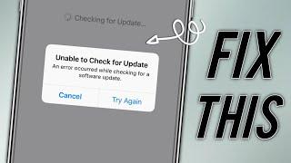 How To Fix Unable To Check For Update  Unable To check for update  Fix unable to check for update