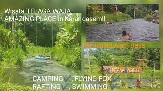 Wisata Telaga Waja di #karangasem  #bali  Rafting Camping with Amazing VIEW Desa Keren dan Indah