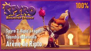 Spyro 2 Riptos rage - Toundra hivernale - Arène de Ripto