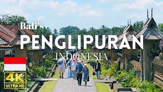 I Visited Balis Most Famous Village Penglipuran - Walking Tour 4K