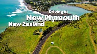 Driving to New Plymouth  Hamilton to New Plymouth  State Highway 3  New Zealand