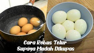 REBUS TELUR DENGAN BAHAN PENTING NI GERENTI SENANG NAK KUPAS LEPAS NI