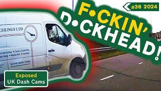 Compilation #36 - 2024  Exposed UK Dash Cams  Crashes Poor Drivers & Road Rage