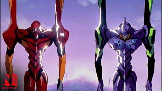 Neon Genesis Evangelion  Multi-Audio Clip Fighting in Perfect Sync  Netflix Anime