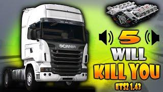 5 Super Powerful Engine Sound Mods for ETS2 1.49-1.43  ETS 2 Mods