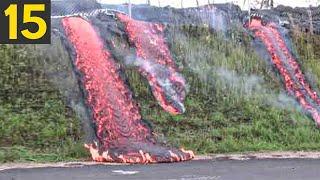 Top 15 Mesmerizing Lava Flows