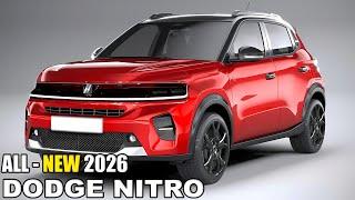 2026 DODGE NITRO - An Electric Supermini with a Quirky Twist for the American Market