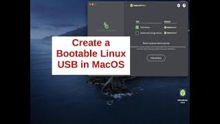 Create a Bootable Linux USB in MacOS  Get Into Linux