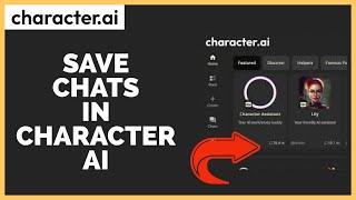 Save Chats in Character AI How to Save Chats in Character AI 2023?