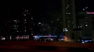 Downtown Miami from I95 at Night