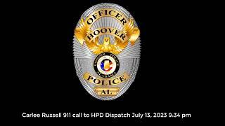 Carlee Russells 911 call to Dispatch on July 13 2023.