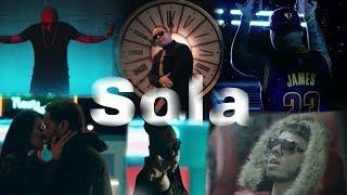 Anuel AA - Sola ft. Daddy Yankee Farruko Zion & Lennox y Wisin Remix Official Vídeo