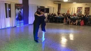 Marina Alcalde y Carlos Estigarribia T14 en Milonga El Escape