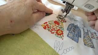 Freehand machine embroidery by Helen Newton