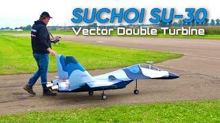 HUGE SUCHOI SU-30 RC TURBINE JET PURE SKILLS AND CONTROL FLIGHT DEMONSTRATION