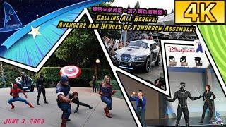 【4K】June 3 2023 - Calling All Heroes Avengers and Heroes of Tomorrow Assemble｜HK Disneyland