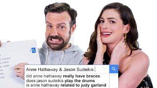 Anne Hathaway & Jason Sudeikis Answer the Webs Most Searched Questions  WIRED