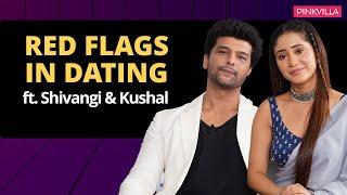 Shivangi Joshi Kushal Tandon talk about their show Barsatein spot red & green flags in dating