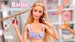 Quick Barbie Doll Makeovers Fixing Up & Customizing Dolls