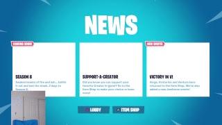 Fortnite Live Season 8 Hype PS4 Random duos Day time StreamsFacecam **NEW UPDATE**