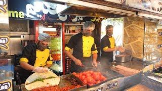 The best street food in Iran  Old Tehran Rol kebab