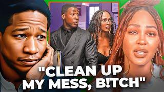 Dont Be the Clean Up Crew BW  Dummy Megan Good CAPES for SLAVE FACE Jonathan Majors