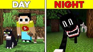 This New Horror Creature is Terrifying.. Minecrafts Cartoon Cat