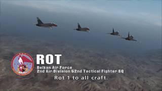 Ace Combat Zero - All Squadron Intros