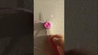 Сute bouquet of roses  New Design 3D Embroidery Short