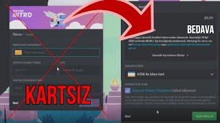 BEDAVA NİTRO NASIL ALINIR KREDİ KARTSIZ  - Discord