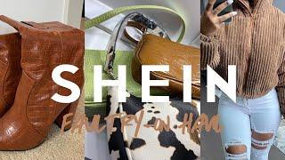 SHEIN FALL TRY ON HAUL 2020  mini haul