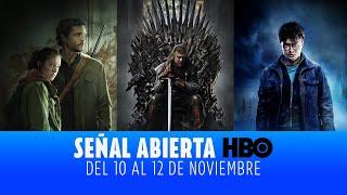 Señal Abierta HBO  1011 y 12 de noviembre  HBO Latinoamérica