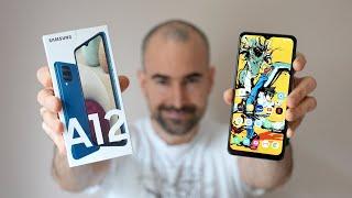 Samsung Galaxy A12  Unboxing Tour Gaming & Camera Test