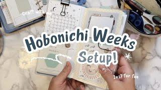 Hobonichi Weeks Setup