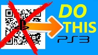 PS3 SIGN IN Made EASY Without QR Code In 2022