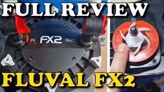 FLUVAL FX2 External Filter FULL REVIEW  FX4 FX6 Aquarium Canister @fluval